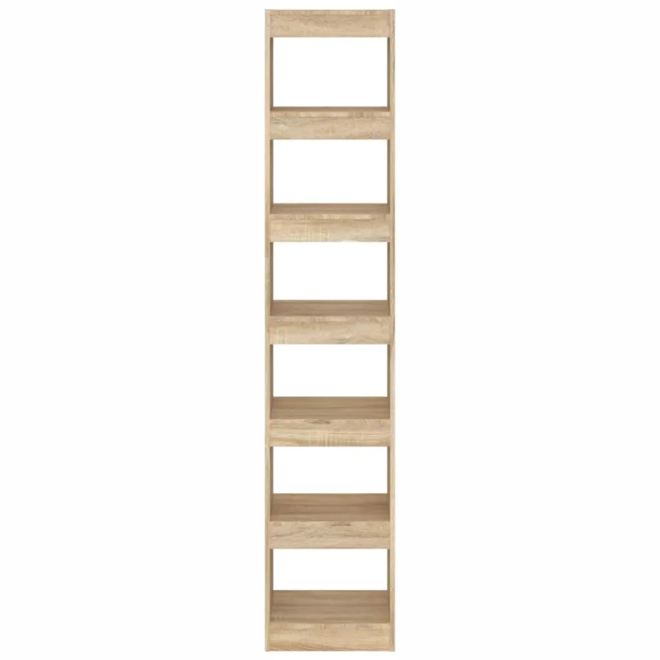 vidaXL Boekenkast/kamerscherm 40x30x198 cm sonoma eikenkleurig, foto 4