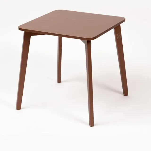 Ette Tete Tulla Table- Mocha- Kindertafel lange poten (49.5 cm) Mokka