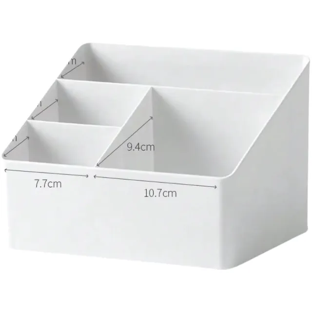 Happiq Opbergdoos - Voor Kantoor of Woonkamer - Multifunctioneel - Plastic Wit
