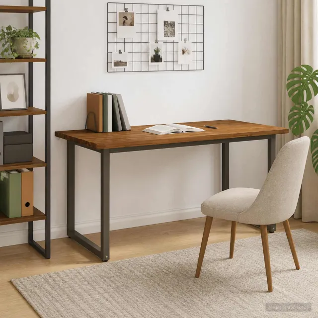 vidaXL Vierkante Eettafel 160 x 70 x 75 cm Massief Acaciahout Naturel