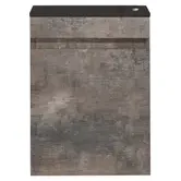 Aquazuro Fonteinmeubelset Napoli - Inclusief Wastafel En Spiegel - Softclose - Betongrijs - 40x22x52cm grijs, foto 4