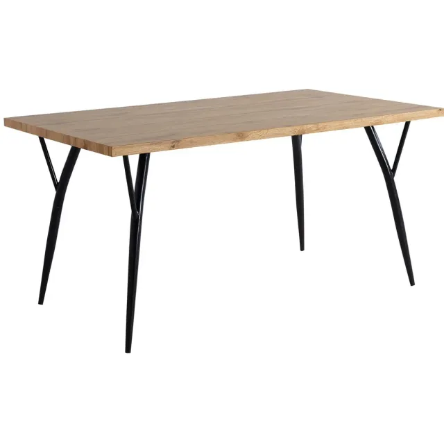 eetkamertafel Gdansk eiken, foto 2