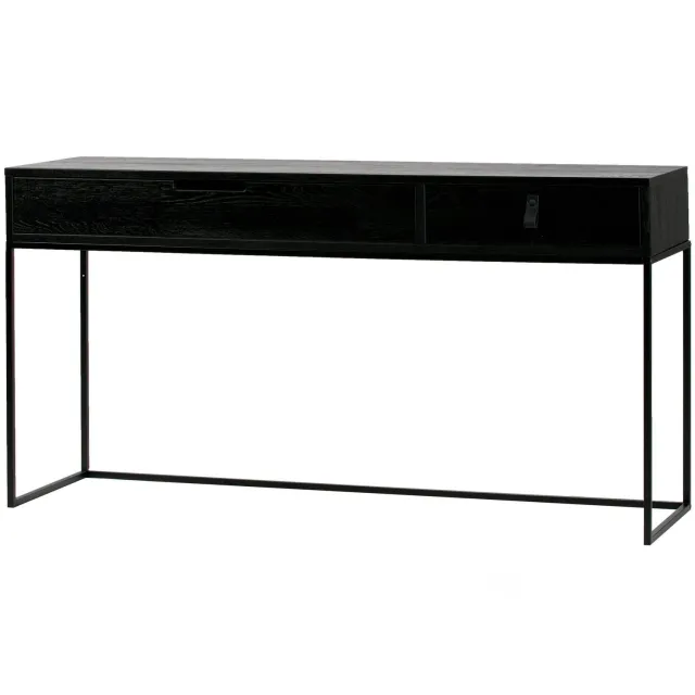 WOOOD Silas sidetable essen blacknight