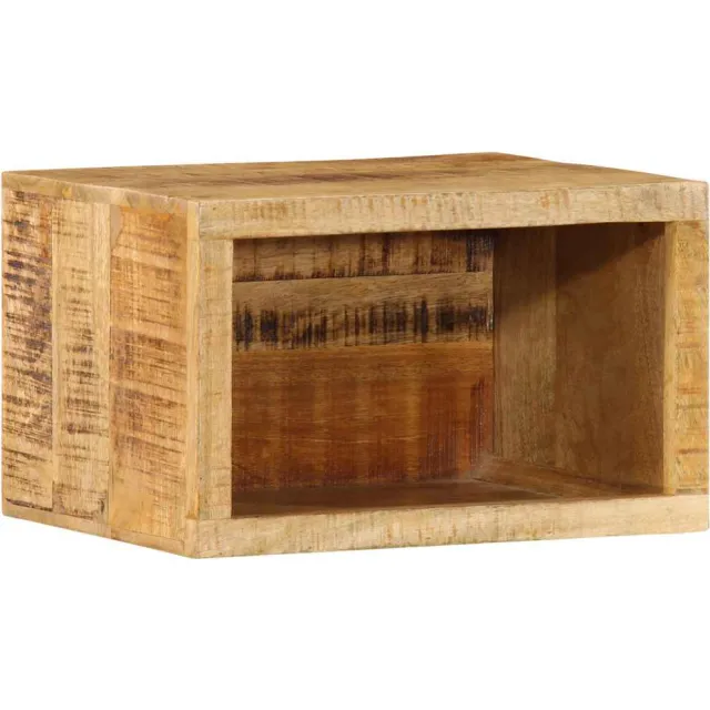 vidaXL Nachtkastje Bruin 40 x 30 x 25 cm Massief Mango Hout