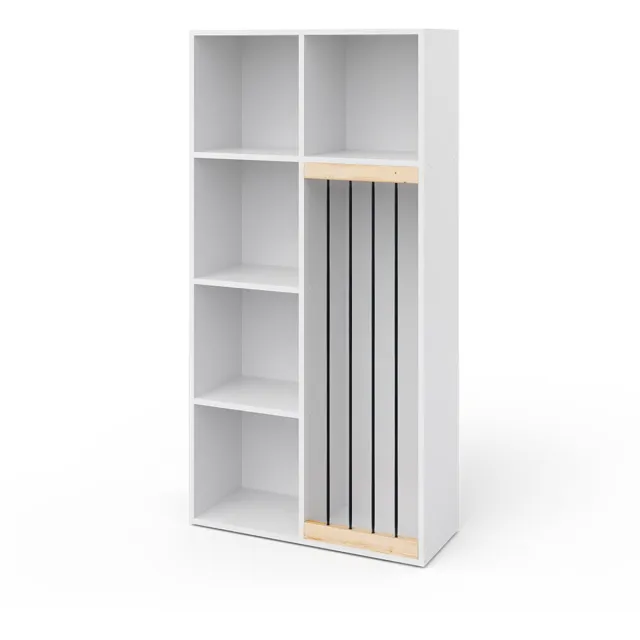 Vicco Marvin Kinderboekenkast – 72 x 143 cm Wit