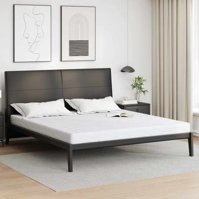 vidaXL Matras Medium 200 x 200 cm Wit