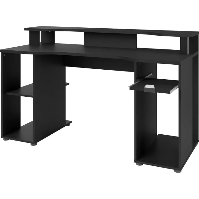 Parisot Bureau - 150 cm - Zwart - met LED