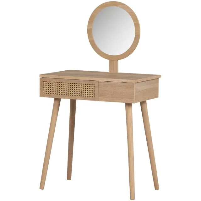 WOOOD Soof Hal/Kaptafel - MDF/Grenen - Naturel - 125x70x40 natural