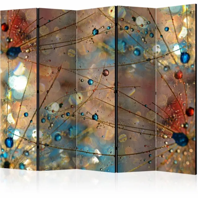 karo-art Vouwscherm - Magische wereld 225x172cm , gemonteerd geleverd, dubbelzijdig geprint(kamerscherm) Multikleur