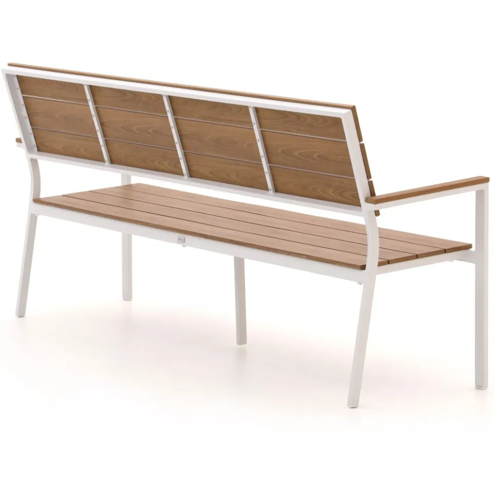 Bellagio tuinmeubelen Bellagio Fidenza tuinbank 183cm wit, foto 4