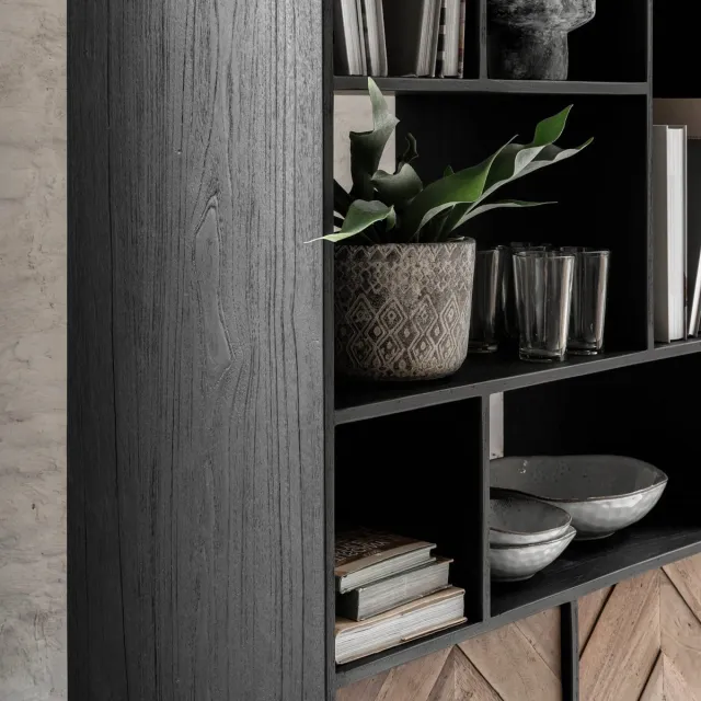 DTP Home Boekenkast Criss Cross - 80cm Naturel