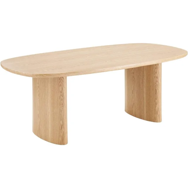 House Nordic Eettafel Serra - Deens Ovaal - 210cm - Naturel