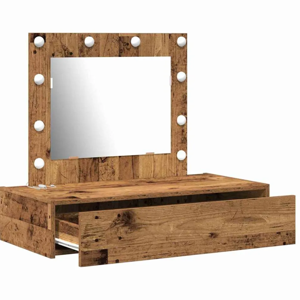 vidaXL Plafondtafel Bruin 83 x 40 x 70 cm Bewerkt hout, foto 3