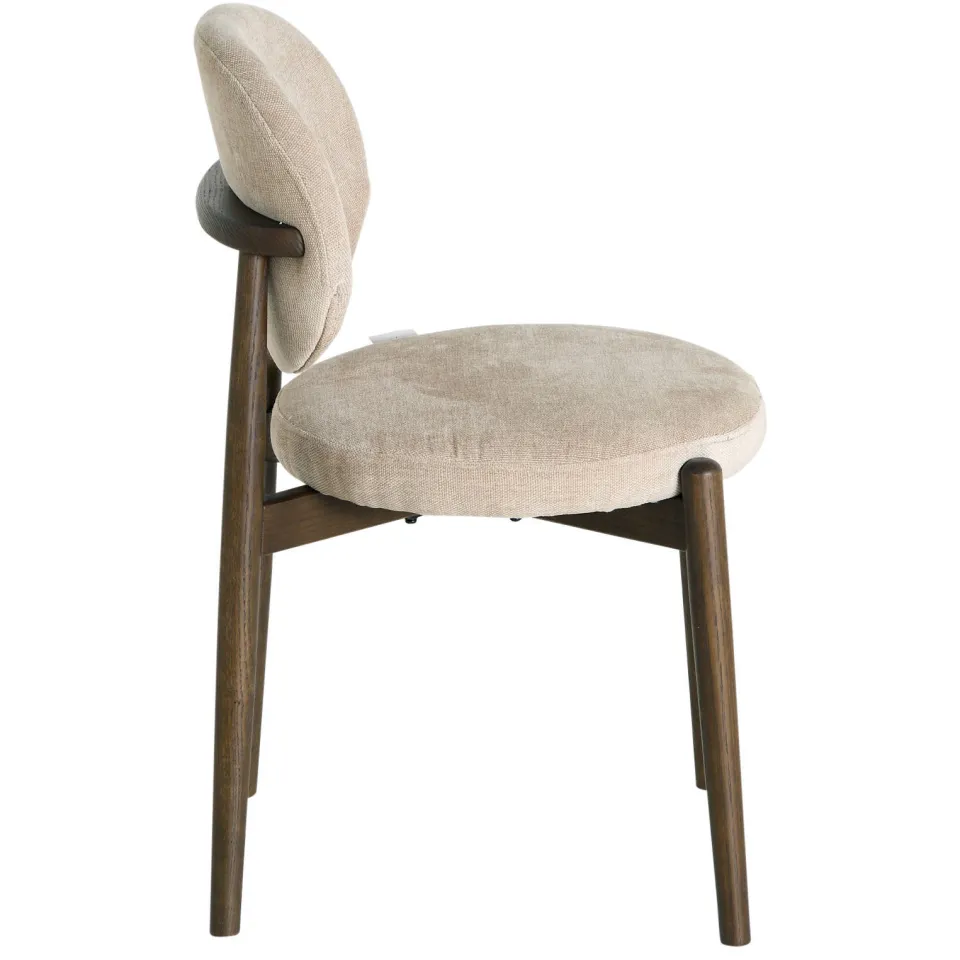 NOUS Living Avara eetkamerstoel beige, foto 3