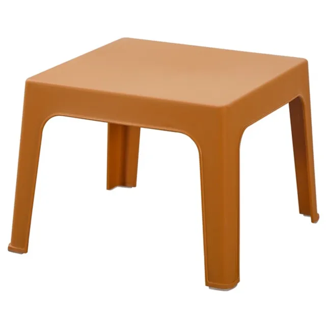 Leitmotiv Bijzettafel Recreo - Geel - 49,5x49,5x40 cm