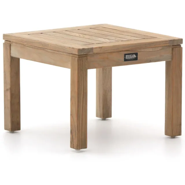 ROUGH Furniture ROUGH-S bijzet tuintafel 50x50x38cm bruin, foto 2