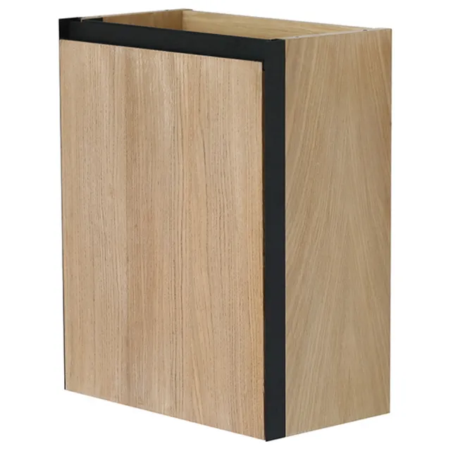 Wiesbaden Lotus fonteinkast naturel eik mat zwart Hout