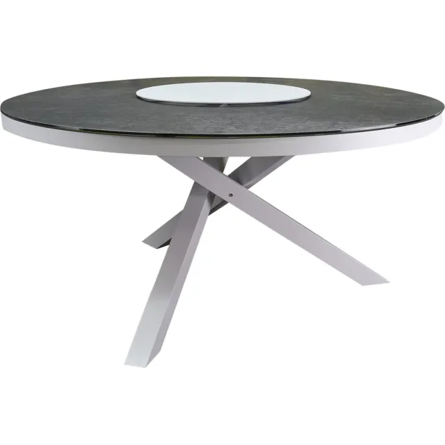 AVH-Collectie New Valley dining tuintafel 150xH74 cm rond wit