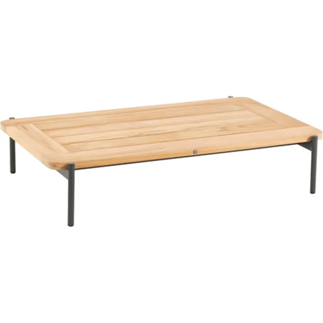 4 Seasons Outdoor 4-Seasons Yoga koffie tafel - Ø 73 cm. H 35 cm. Antraciet