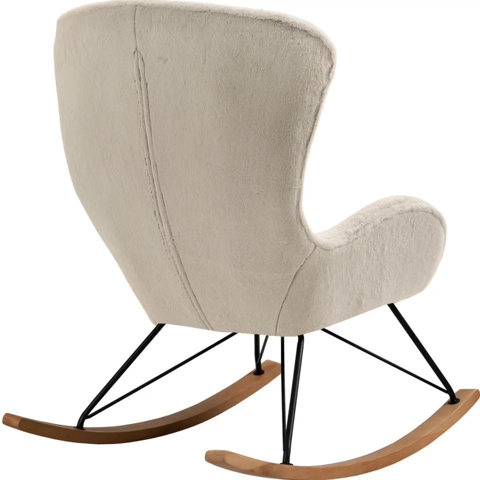 Artistiq Living Chais schommelstoel beige, foto 3