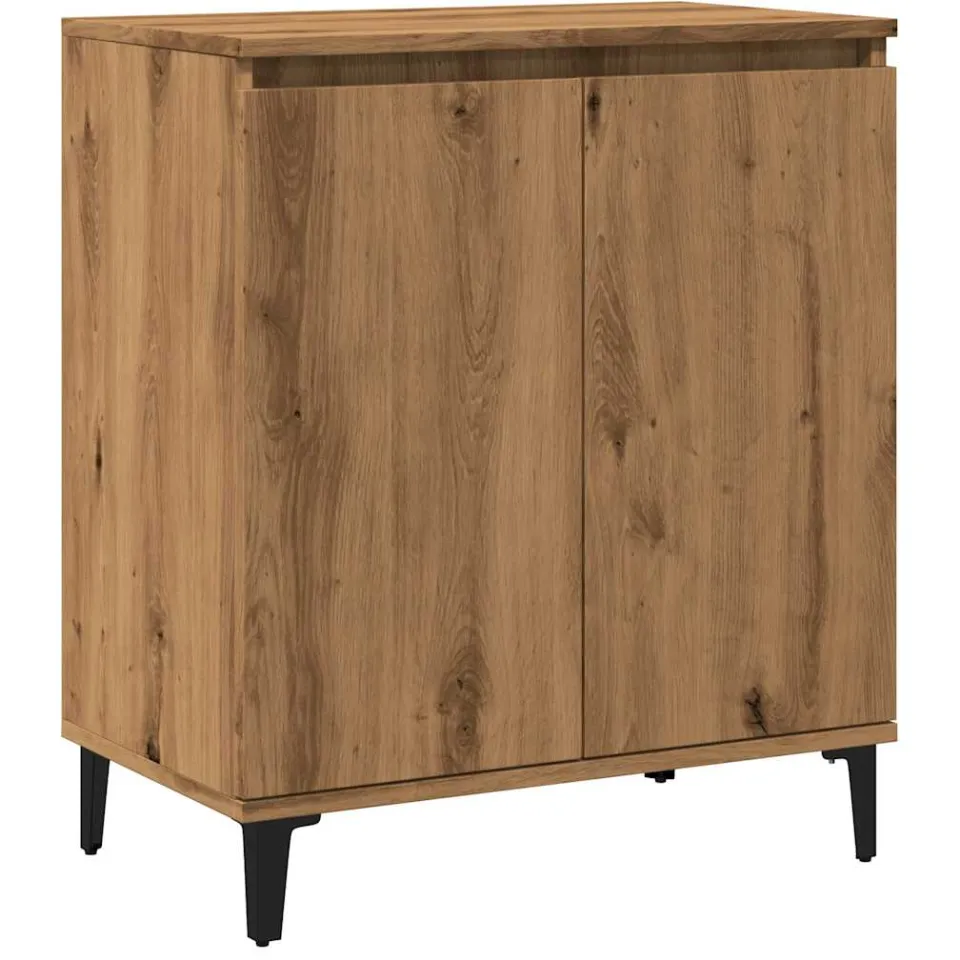 vidaXL Dressoir 60x35x70 cm bewerkt hout artisanaal eikenkleur, foto 3