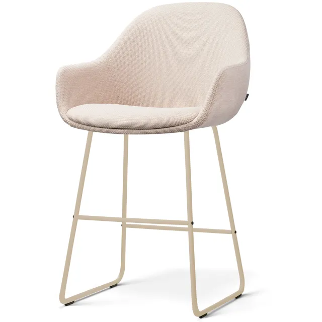 Nolon Nino-Mae barkruk beige - beige onderstel - 65 cm