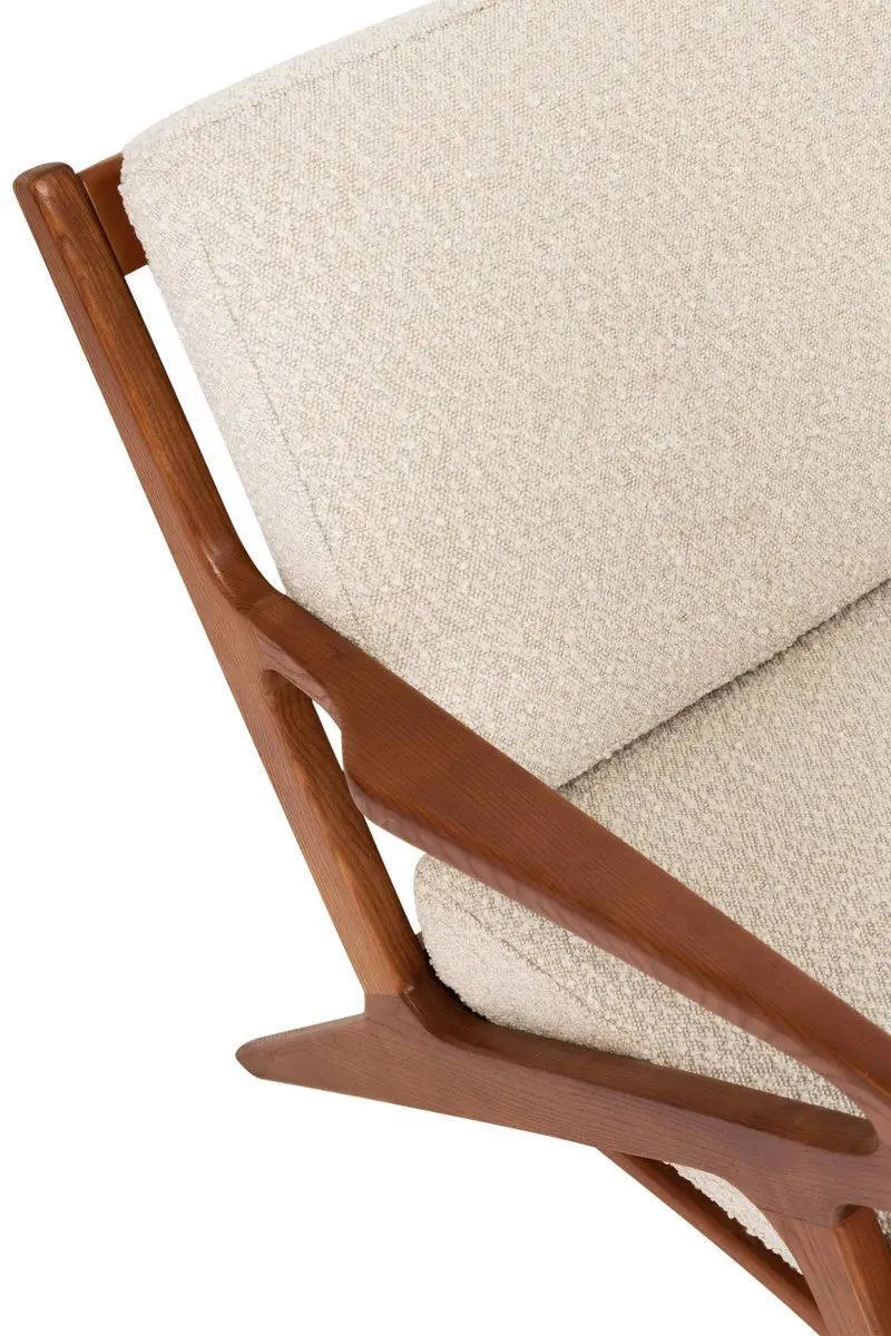 Sissy-Boy fauteuil Mid Century donkerbruin, foto 7