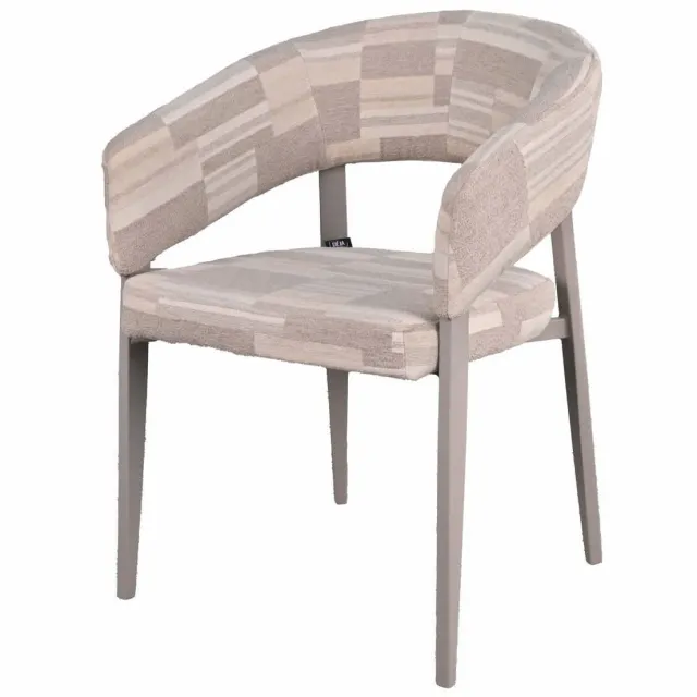 Giga Meubel Malmö eetkamerstoel greige beige
