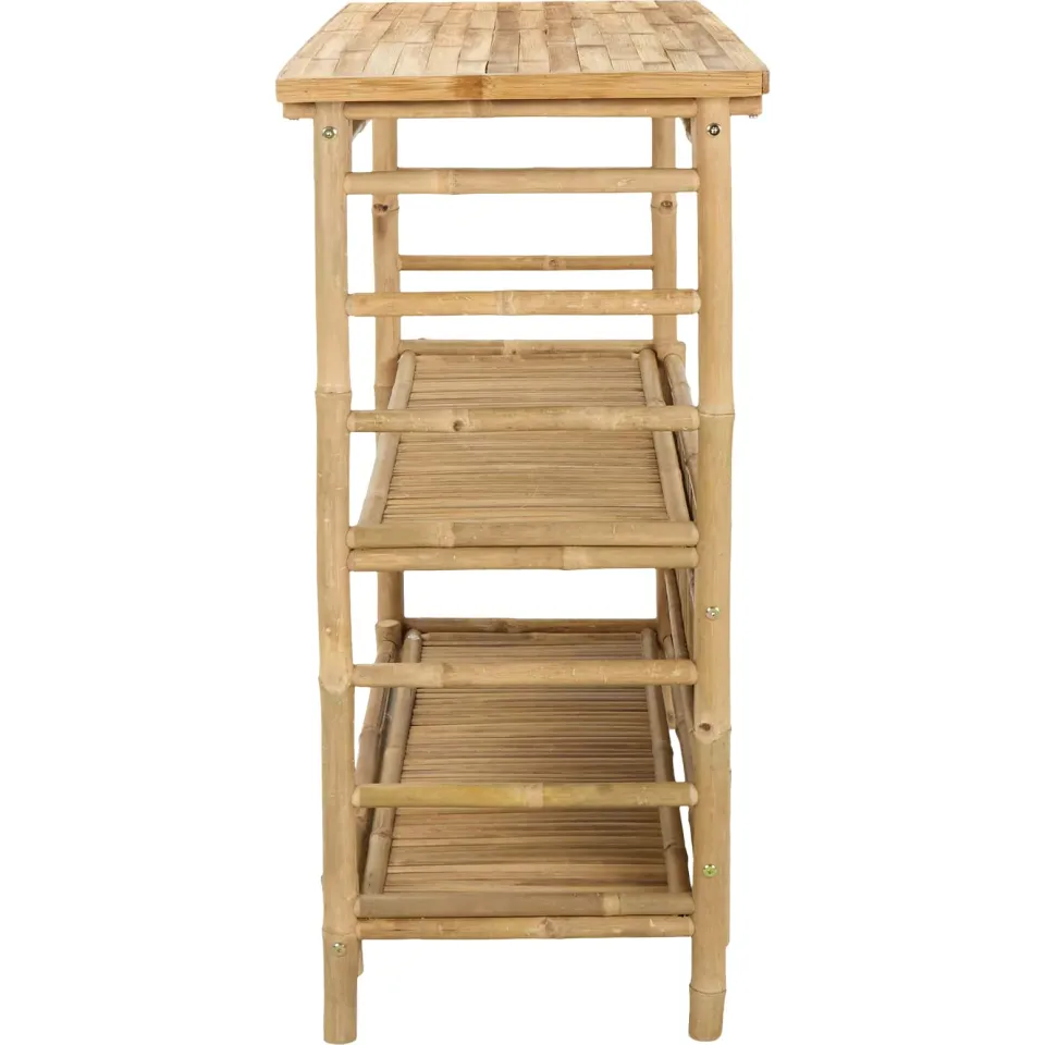 vidaXL Buiten Bartafel Naturel 110 x 50 x 105 cm Bamboe, foto 4