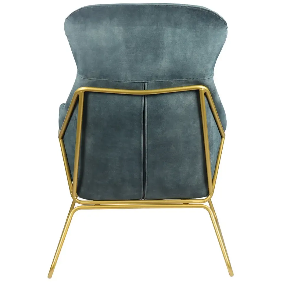 Fauteuil Adriana blauw, foto 4