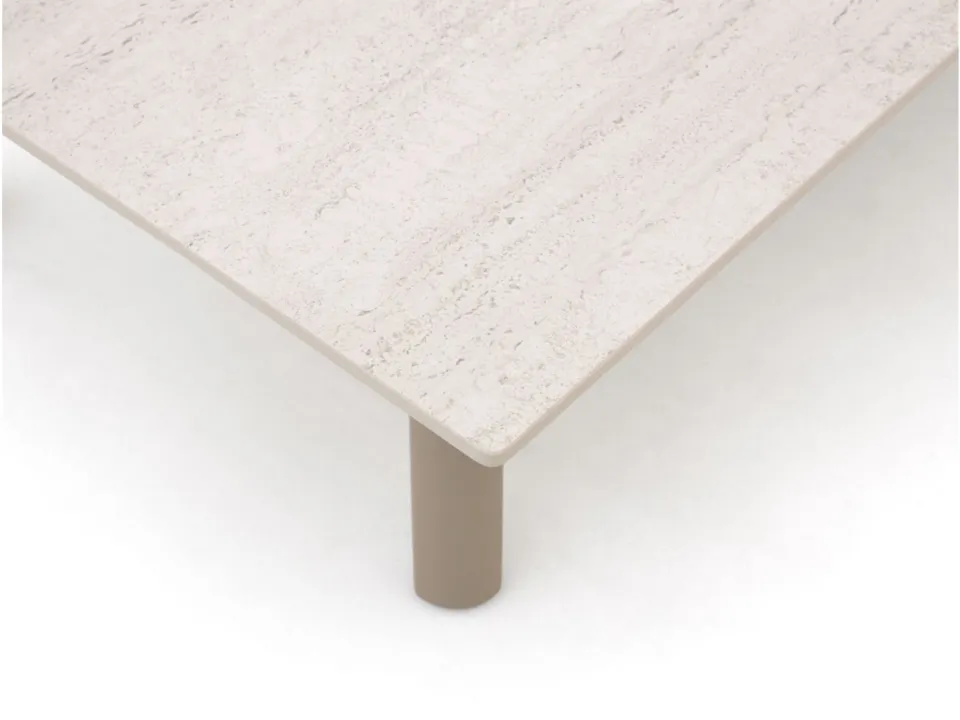 Tierra Outdoor Oasis lounge tuintafel 150x80x35cm taupe, foto 3