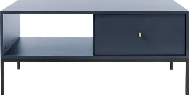 Selsey Monne - Koffietafel 68x104 cm - Marineblauw