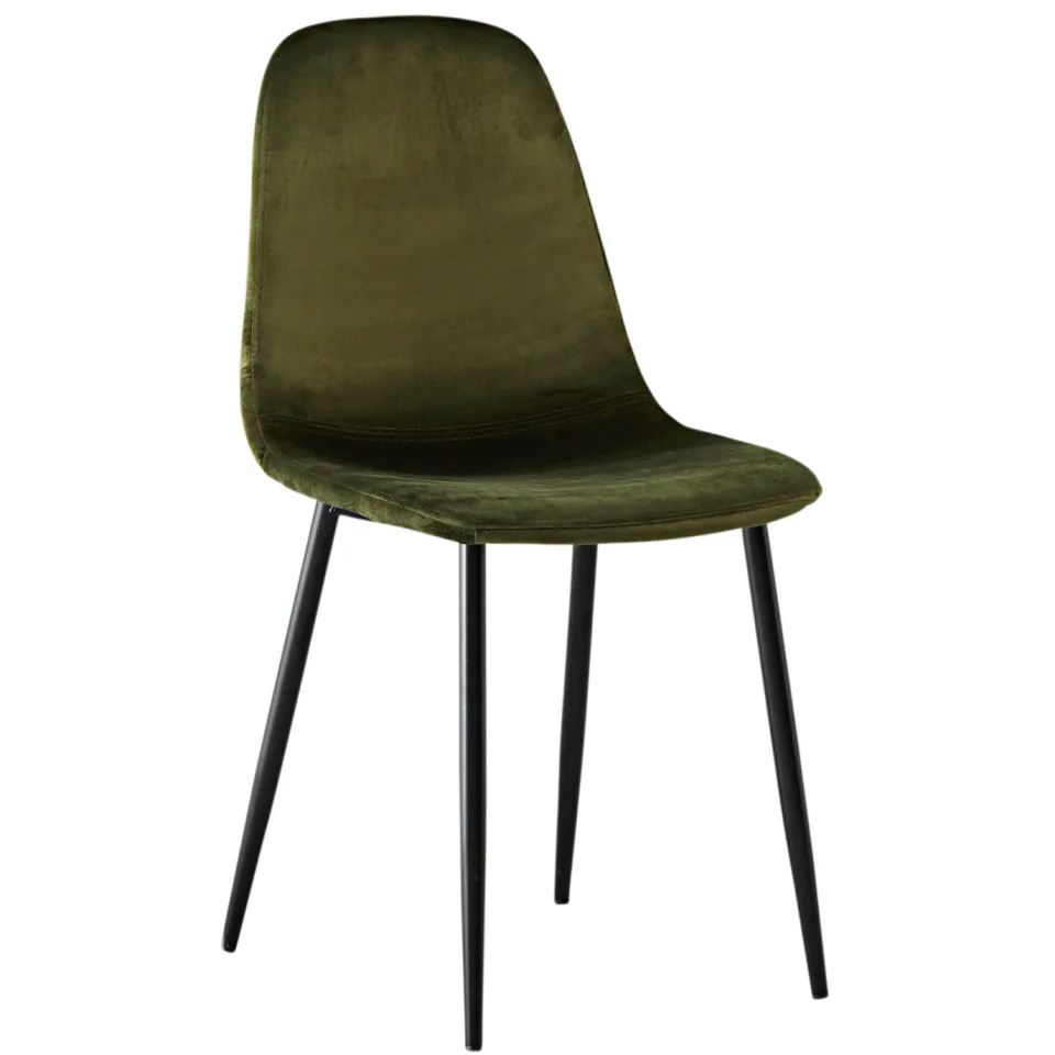 NOUS Living eetkamerstoel Jax (set van 2) groen, foto 5
