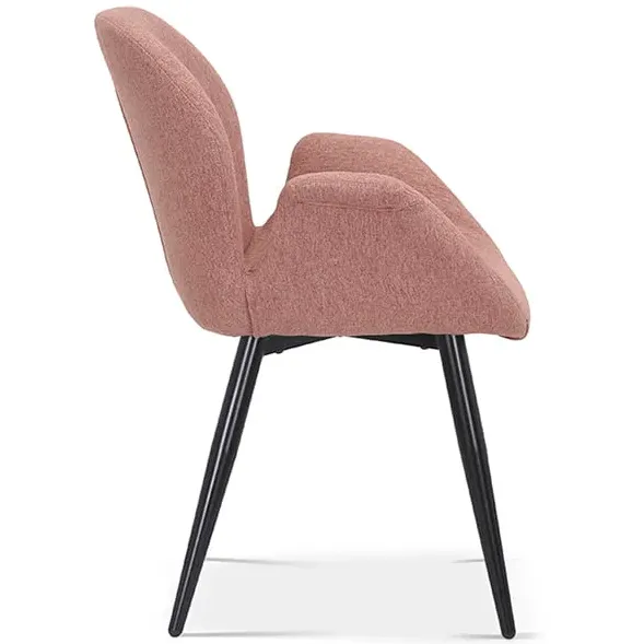 eetkamerstoel Tina roze, foto 3