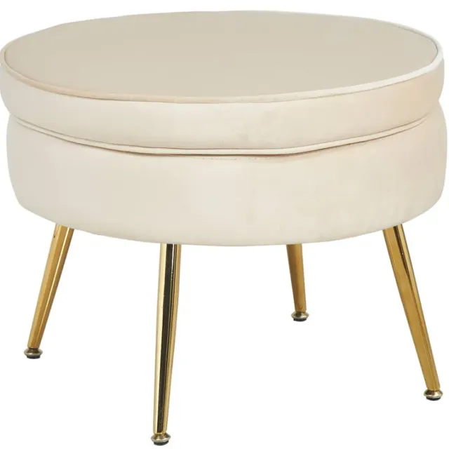 poef Chanelle beige