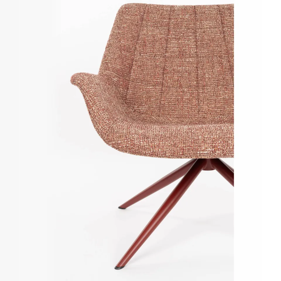 Zuiver Doulton Fauteuil Rood, foto 5