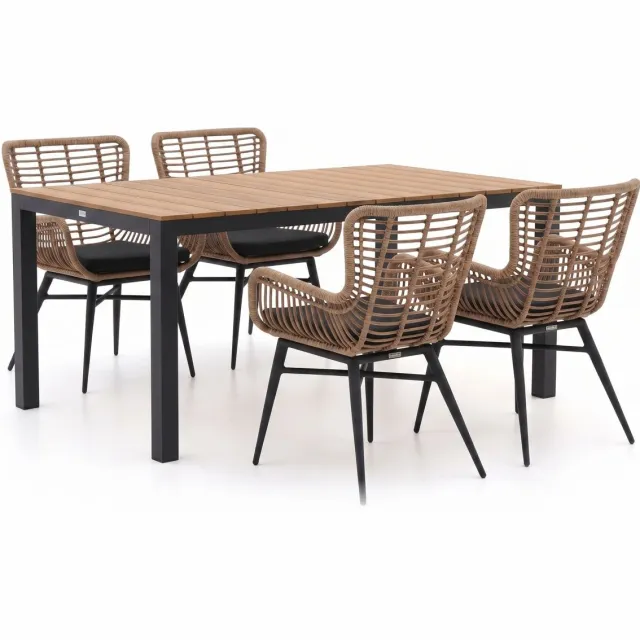 Intenso Furniture Intenso Asti/Fidenza 160cm dining tuinset 5-delig