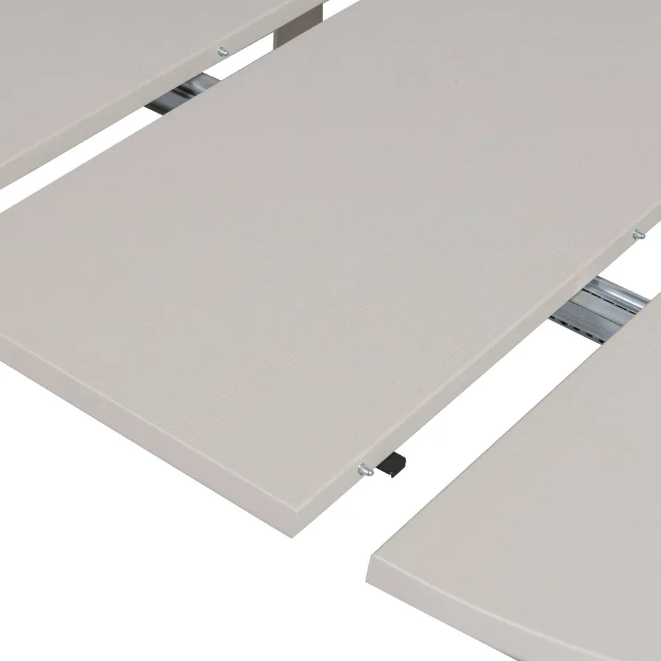 WOOOD Janne Uitschuifbare Eettafel Rond 120Ø cm - Eiken - Dakargrau, foto 5