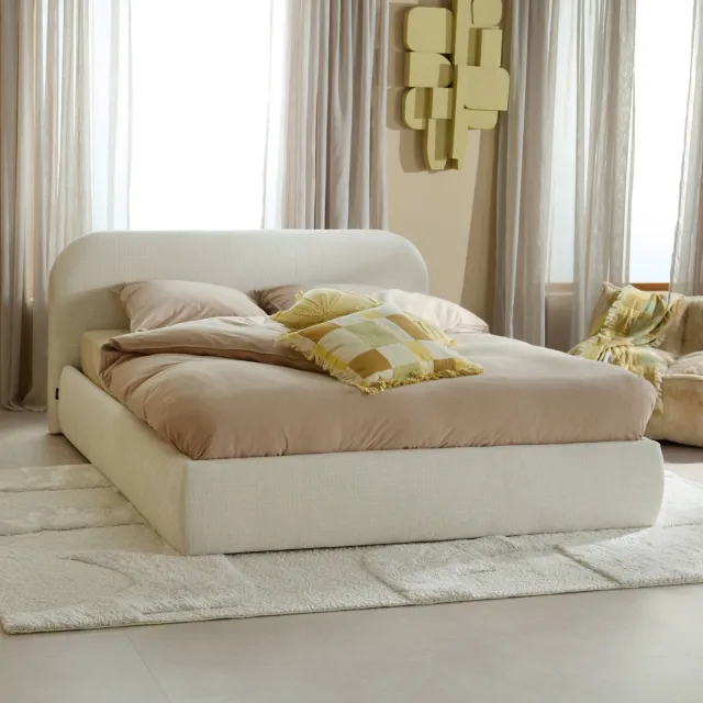 NOUS Living Dash bed ivoor Ivory