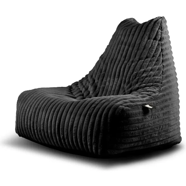 Extreme Lounging zitzak b-bag mighty-b - Cord - voor binnen - stormgrijs