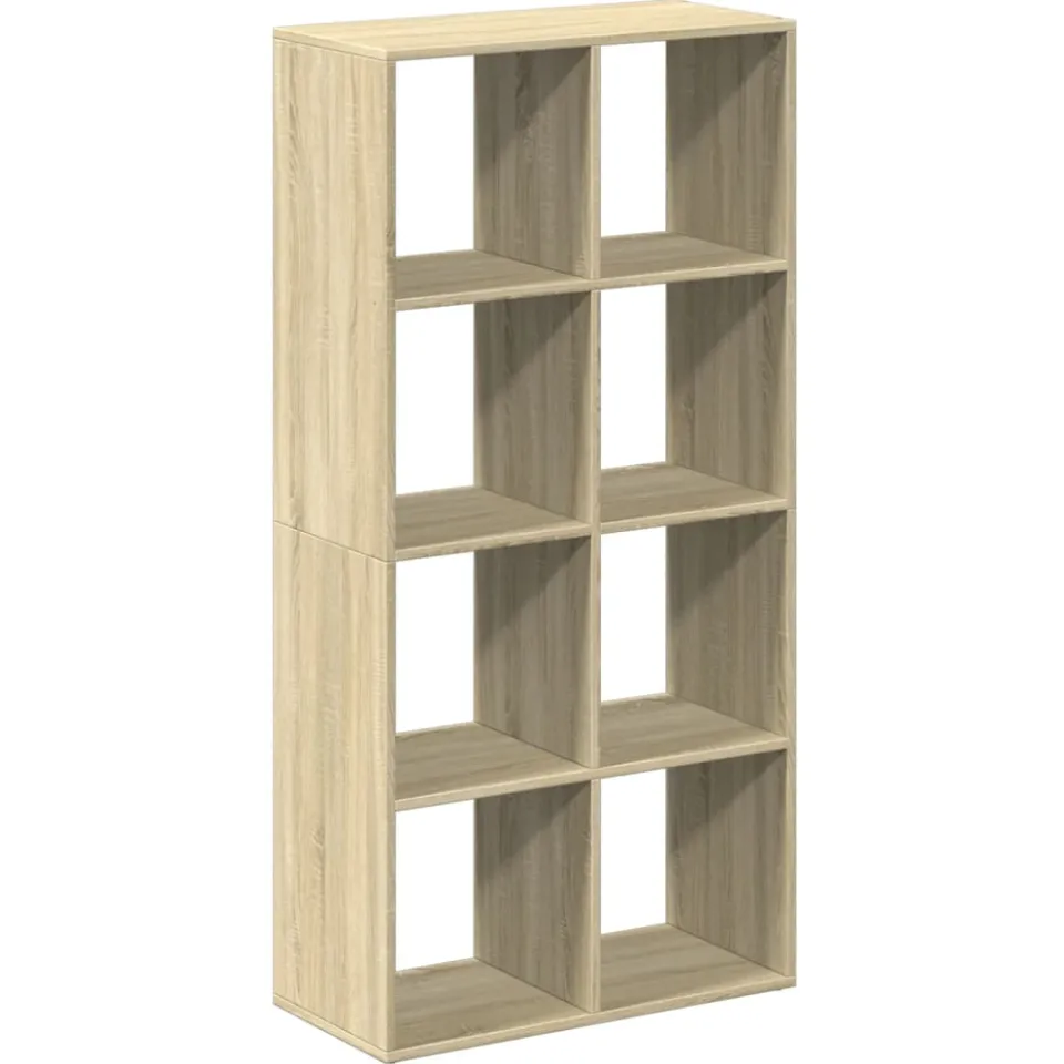 vidaXL Kamerscherm / boekenkast 69,5x29x137,5 cm hout sonoma eiken, foto 3