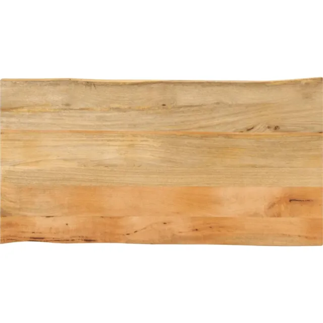 vidaXL Tafelblad met natuurlijke rand 110x60x3,8 cm massief mangohout bruin, foto 4