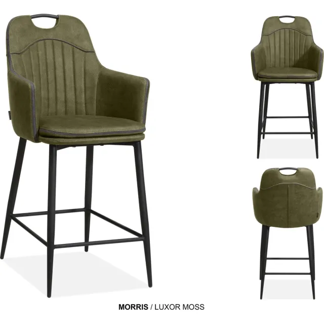 MX Sofa Barstoel Morris | kleur: Moss | per 2 stuks