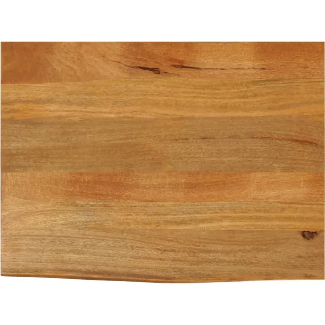vidaXL Tafelblad met natuurlijke rand 70x60x2,5 cm massief mangohout Bruin