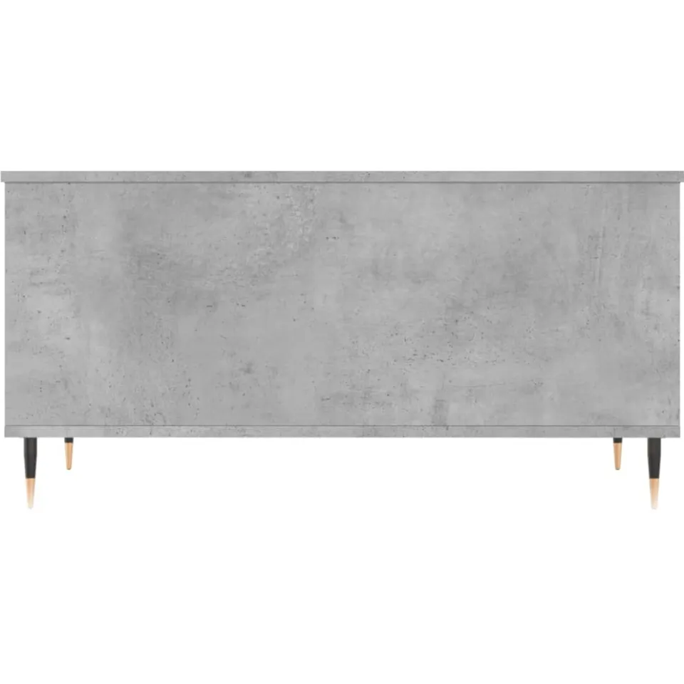 vidaXL Salontafel 90x44,5x45 cm bewerkt hout betongrijs grijs, foto 4
