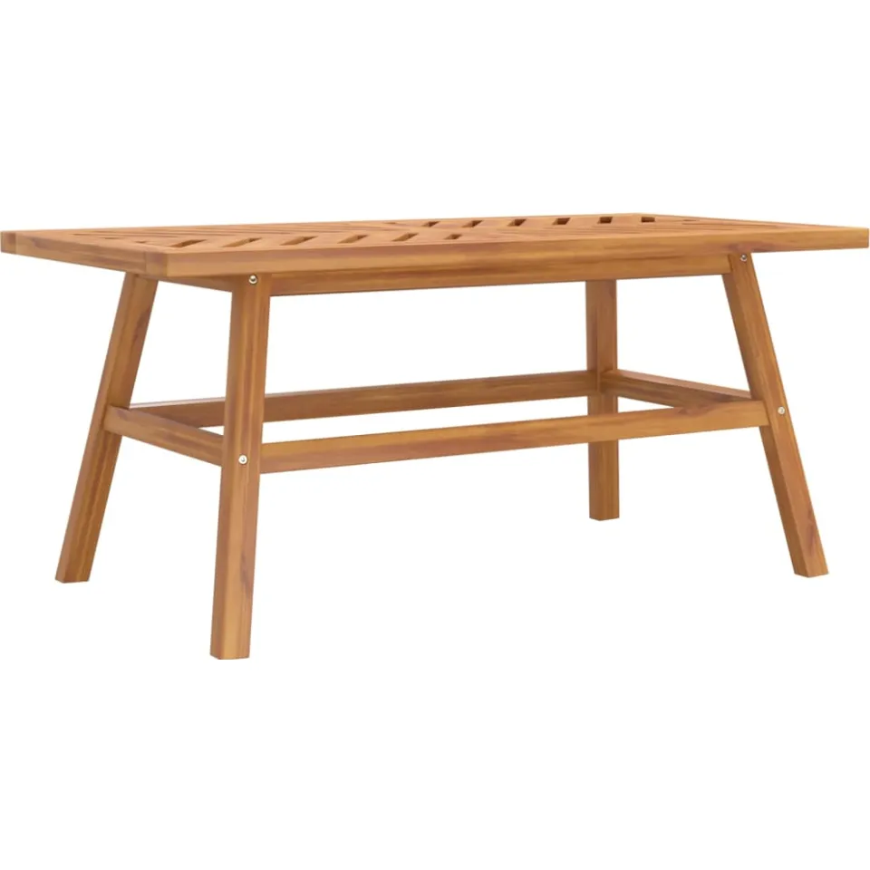 vidaXL 2-delige Loungeset massief acaciahout bruin, foto 4