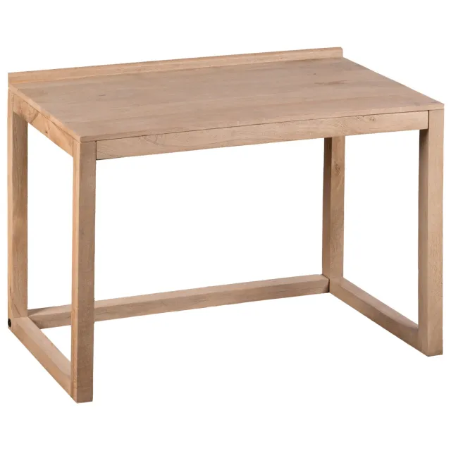 Lewis & Loft Bureau Leona - FSC mangohout - Zandkleur Lichtbruin