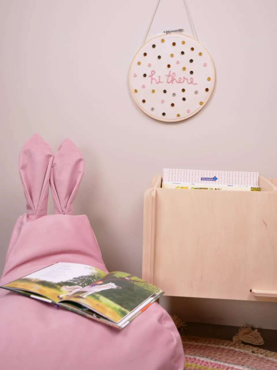 Kidsdepot zitzak voor kinderen Judy - roze, foto 2