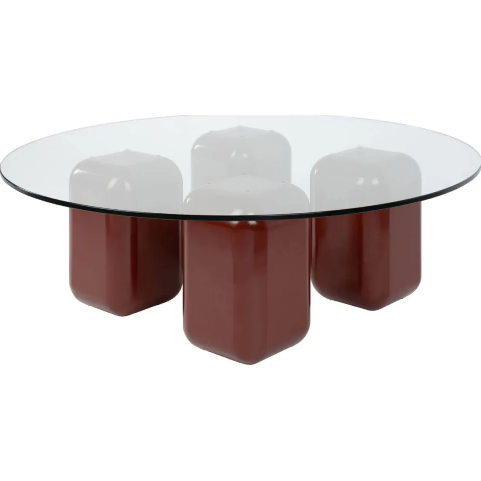 FÉST ronde salontafel Uma Maroon - rood, foto 2