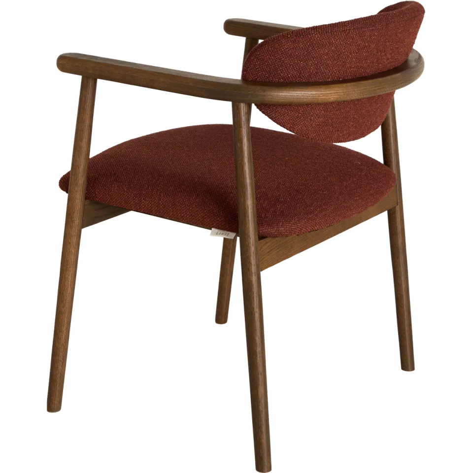 Studio LIVIT Umber armstoel bruin, foto 4